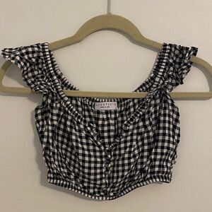 Flynn Skye Tori Top Check Me Out Women’s Medium